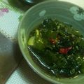 わんわんワン's cooksnap of when they made ピリ辛わかめだけ.