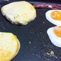 nexeko's cooksnap of when they made アメリカのママのパンケーキ.
