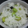 おちびたろう's cooksnap of when they made 簡単♪炊飯器にお任せ✿シンプル枝豆ご飯✿.
