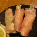 あおはと's cooksnap of when they made お手軽♪生ハム巻き.