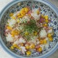 サーフブレイド's cooksnap of when they made とうもろこしのチャーハン.