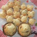 ぴかあか's cooksnap of when they made 春色♪桜と蓬のマドレーヌ.