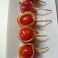 スリーエクボ's cooksnap of when they made ベーコンでグル巻きトマト.