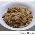 ちょこ☆ちょこ's cooksnap of when they made あるもので！キムチチャーハン.