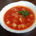 tay1or3's cooksnap of when they made 簡単☆大好きなトマトスープ.