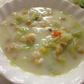 miyuki12's cooksnap of when they made 豆づくし✿お豆ゴロゴロ豆乳スープ.