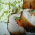 hitomiyasu's cooksnap of when they made おせち、お弁当にも！チキンの彩り巻.
