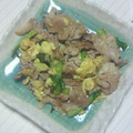 くまこωこ's cooksnap of when they made 豚肉と青梗菜のふんわり卵炒め.