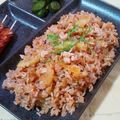 ★miya★'s cooksnap of when they made キムチとセロリと納豆と【上々キムチ炒飯】.