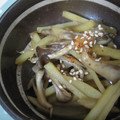 ピンクのたまご's cooksnap of when they made じゃがいもとまいたけのきんぴら.