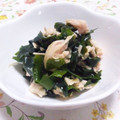 まっちー食堂's cooksnap of when they made ささみとワカメの梅和え☆.