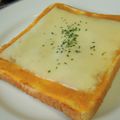 bobitin's cooksnap of when they made パンプキンチーズトースト.