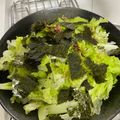 cafesuki's cooksnap of when they made やみつき♪レタスと海苔のレモン味噌サラダ.