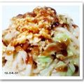 あくあみ's cooksnap of when they made ふんわ～り♡絶品お好み焼きうどん✿.