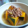 ここなっつ♪'s cooksnap of when they made かぼちゃの♡そぼろあんかけ♡.