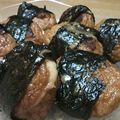 あんぴい's cooksnap of when they made チーズはんぺんのワサビマヨのり巻き♪.