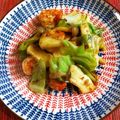 中村小梅's cooksnap of when they made XO醤で海老なすパラ炒め.