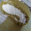 08261010's cooksnap of when they made 緑茶のロールケーキ.