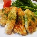Ｔ，ＳＡＥＫＯ's cooksnap of when they made 鶏むね肉で♪揚げない柔らかいチキンカツ風.