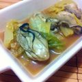 Naxxx's cooksnap of when they made 鮭と白菜でオイスター煮.