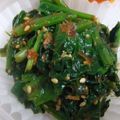 ＊まめゴマ＊'s cooksnap of when they made 韓流～ほうれん草のおひたし♪.