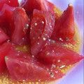 しまとらねこ's cooksnap of when they made ★トマトとしめじの簡単マスタードマリネ★.
