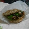 yuhizazu's cooksnap of when they made 焼き肉ライスバーガー.