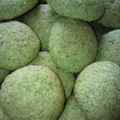 ありっちmama☆'s cooksnap of when they made HM使用☆ほうれん草とゴマのクッキー.