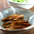 noamanma's cooksnap of when they made はし休めに。きんぴらごぼう黒酢仕立て。.