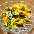 月見なっとう's cooksnap of when they made かぼちゃとレーズンのマヨサラダ♪.
