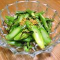 月見なっとう's cooksnap of when they made 簡単！アスパラガスの塩昆布和え.