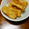 のりっち１０'s cooksnap of when they made 高野豆腐☆揚げのり巻き.