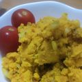 まりちゃん0512's cooksnap of when they made 南瓜と玉ねぎの粒マスタード入りサラダ*　.