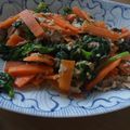 りり2012's cooksnap of when they made ターサイとツナのにんにく炒め.