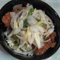 KUMI KUMI's cooksnap of when they made ねぎ塩カツ丼.
