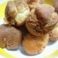 zuechan's cooksnap of when they made わが家の硬めズッシリ☆サーターアンダギー.