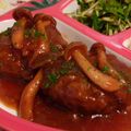 rie-tin's cooksnap of when they made 濃厚ｼﾞｭｰｼｰ♪ﾊﾝﾊﾞｰｸﾞ☆★.