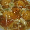 プーニー's cooksnap of when they made 魚河岸あげのトマト餡ごま風味.