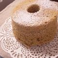 *ちょろ*'s cooksnap of when they made 紅茶のシフォンケーキ　１００均シフォン型.