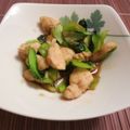 はやんせ's cooksnap of when they made チンゲンサイとささみ炒め〜ガーリック風〜.