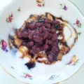 ゆぅぷん's cooksnap of when they made ✿黒蜜☆あずき☆ヨーグルト✿.