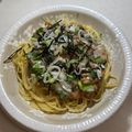 ♪ゆかたん♡'s cooksnap of when they made 梅味でさっぱり♪納豆おろしパスタ.