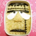 シャンプーハット's cooksnap of when they made 怪物くん（フランケン）　＊キャラ弁＊.