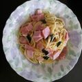 ぴぃ☆◎'s cooksnap of when they made 即席わかめスープ･デ･パスタ.
