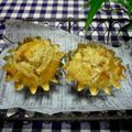 Keit3's cooksnap of when they made 天然酵母deりんごのマフィン.