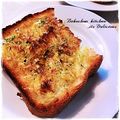bekochan's cooksnap of when they made ✿カツオマヨ　トースト✿.