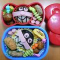 れいかちゃん's cooksnap of when they made 学童のお弁当(番外編)～バイキンマン～.