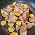 なおママのすけ's cooksnap of when they made 豚バラとズッキーニの簡単★マヨ醤油炒め.