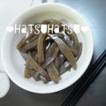 Hatsuhatsu's cooksnap of when they made こんにゃくのきんぴら.