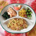 pitachan1's cooksnap of when they made 卵たっぷり「卵チャーハン」♪.